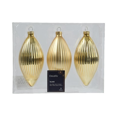 SET 3 PIGNE VETRO D6 H13 LT GO